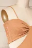 Balcarce Caramel | Romper w/ Cut-Outs sold by Boutique 1861