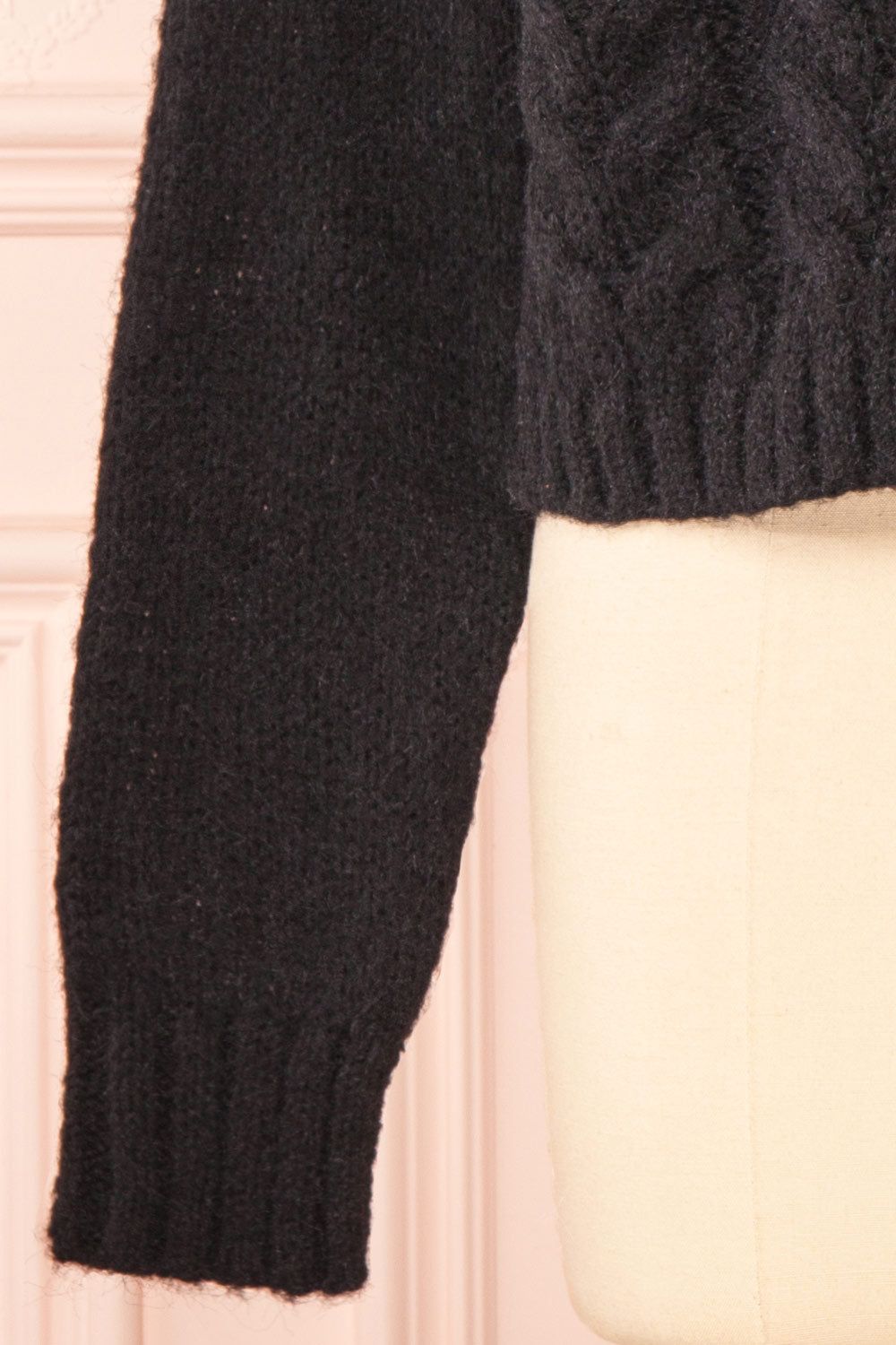 Antin Black | Knit Cardigan w/ Buttons sold by Boutique 1861 product image thumbnail 7