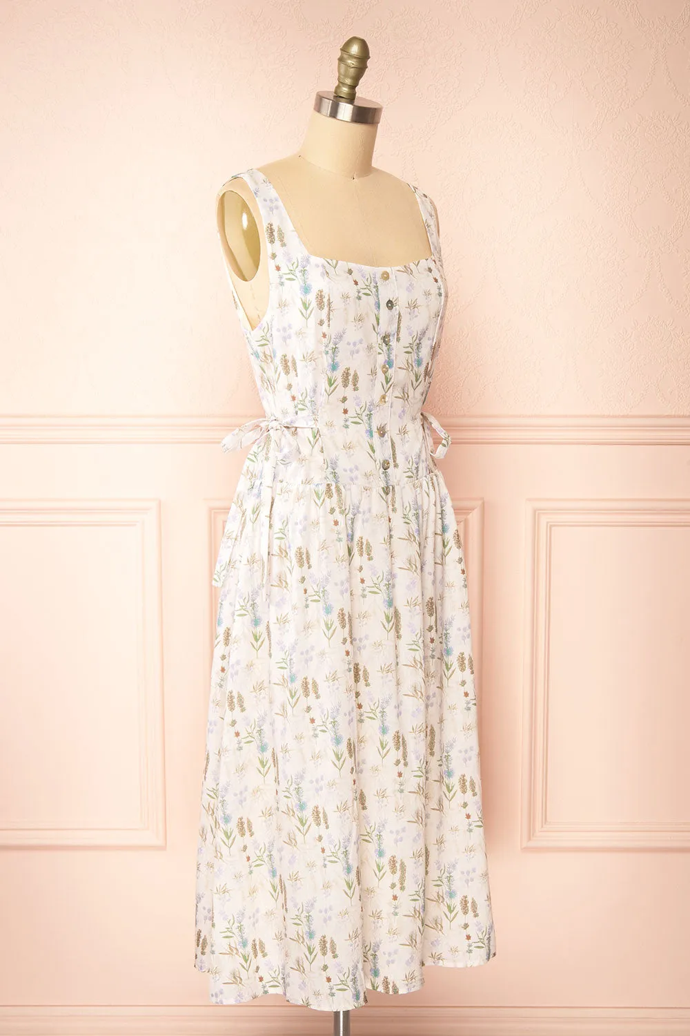 Haisley | Midi Wild Floral Dress sold by Boutique 1861 product image thumbnail 3