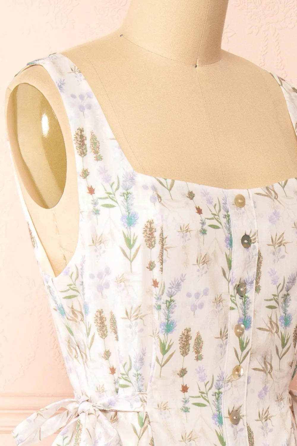 Haisley | Midi Wild Floral Dress sold by Boutique 1861 product image thumbnail 4