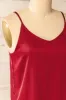 Manaus Burgundy | Satin Tank Top sold by Boutique 1861