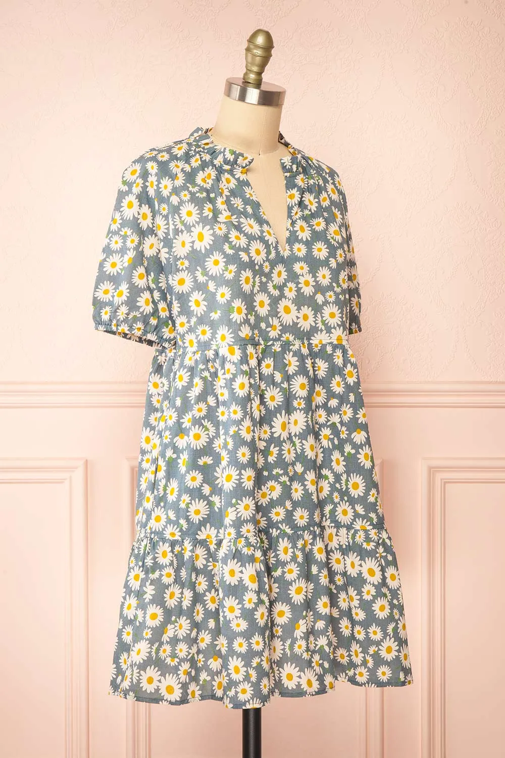 Yanina | Oversized Short Floral Dress sold by Boutique 1861 product image thumbnail 3