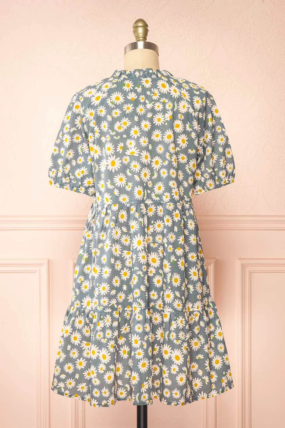 Yanina | Oversized Short Floral Dress sold by Boutique 1861 product image thumbnail 5