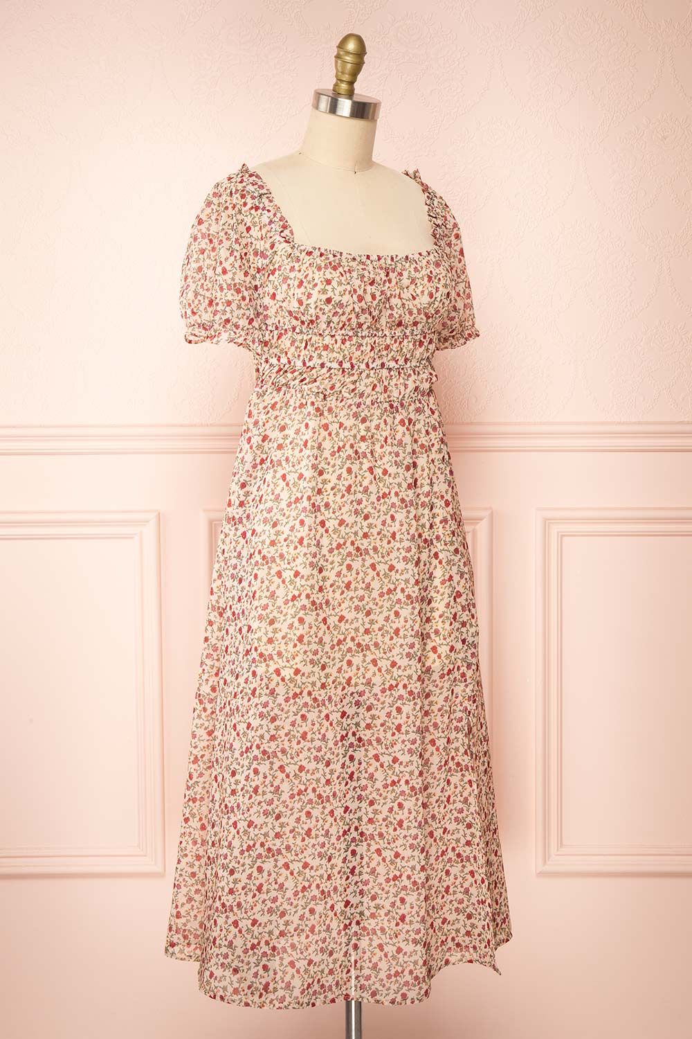 Kerus | Floral Midi Dress sold by Boutique 1861 product image thumbnail 3
