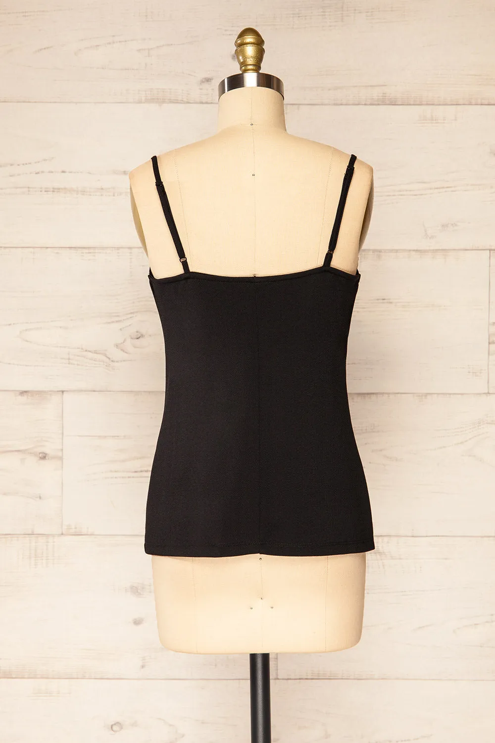 Partye Black | Cowl Neck Cami Top sold by Boutique 1861 product image thumbnail 5