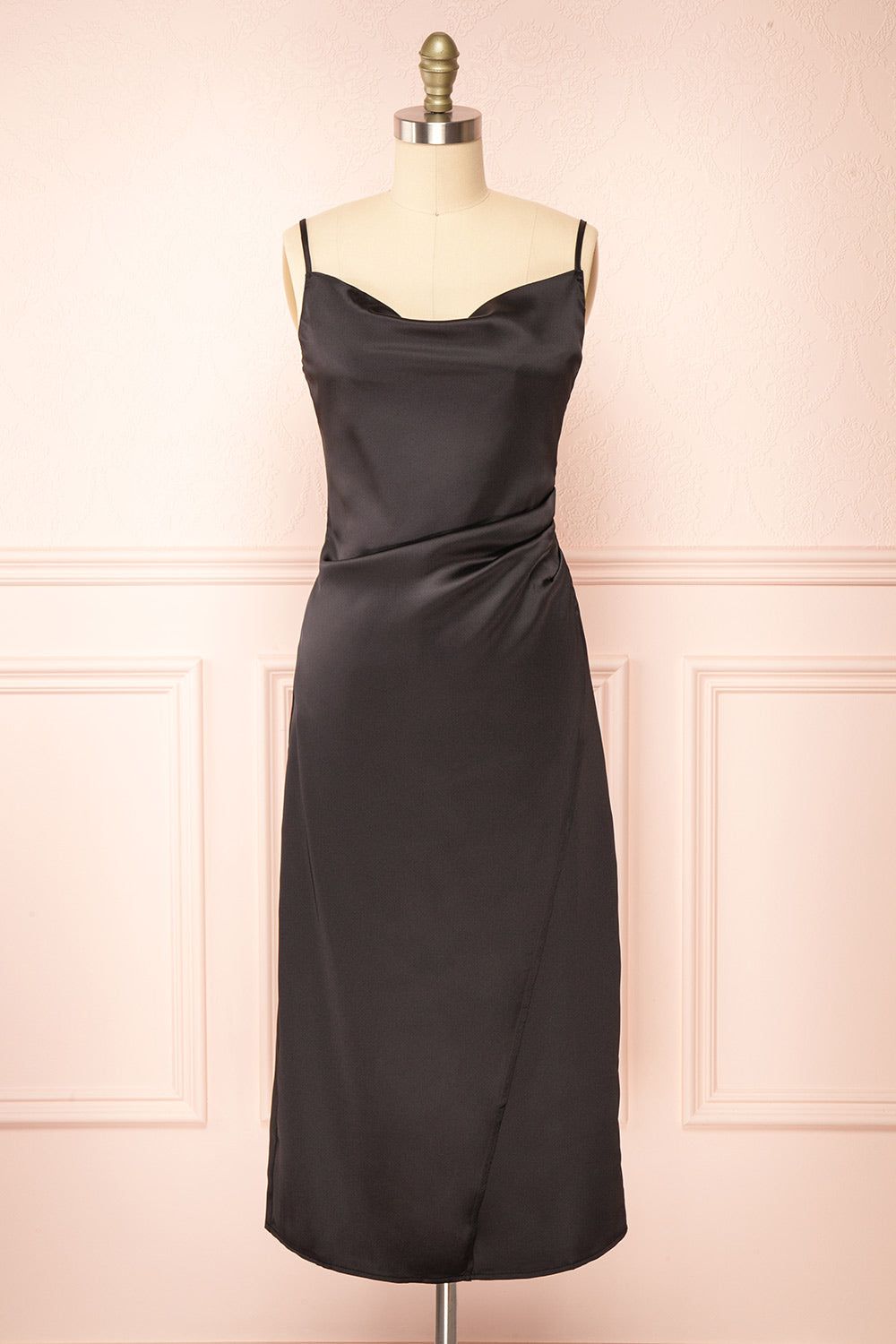 Chloe Storm | Silky Midi Slip Dress sold by Boutique 1861