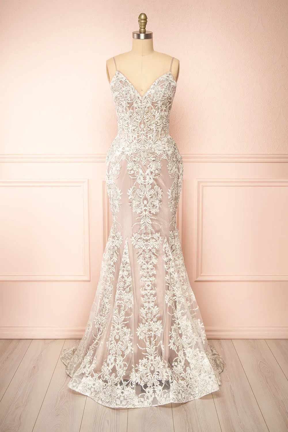 Evanthe | Crystals Mermaid Wedding Dress sold by Boutique 1861