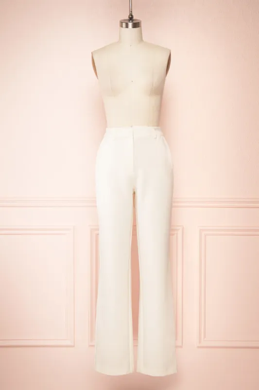 Hedvika | High-Waisted Straight Leg Pants sold by Boutique 1861