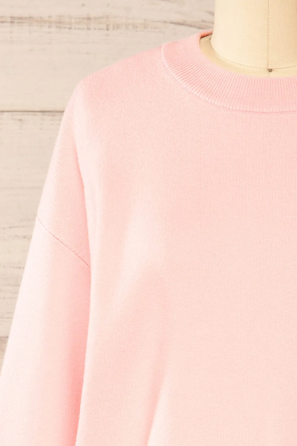 Calye Pink | Oversized Short Sweater sold by Boutique 1861 product image thumbnail 3