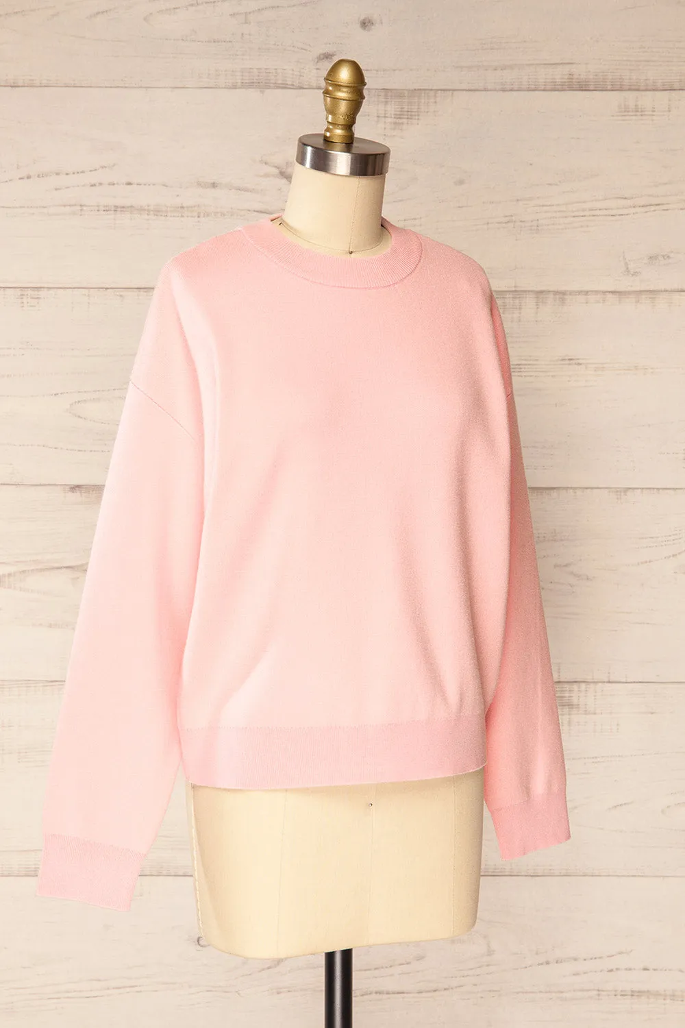Calye Pink | Oversized Short Sweater sold by Boutique 1861 product image thumbnail 4