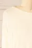 Farnham Ivory | Ribbed Crop Top w/ Long Sleeves sold by Boutique 1861