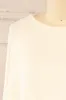 Farnham Ivory | Ribbed Crop Top w/ Long Sleeves sold by Boutique 1861
