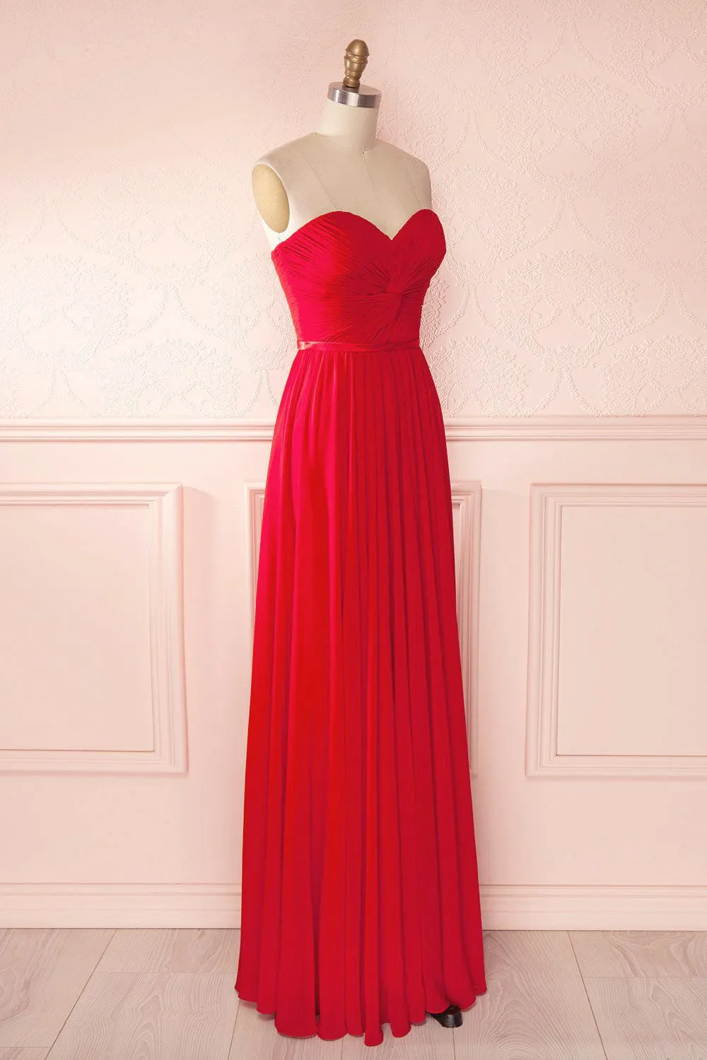 Myrcella Ardent | Red Bustier Gown sold by Boutique 1861 product image thumbnail 4