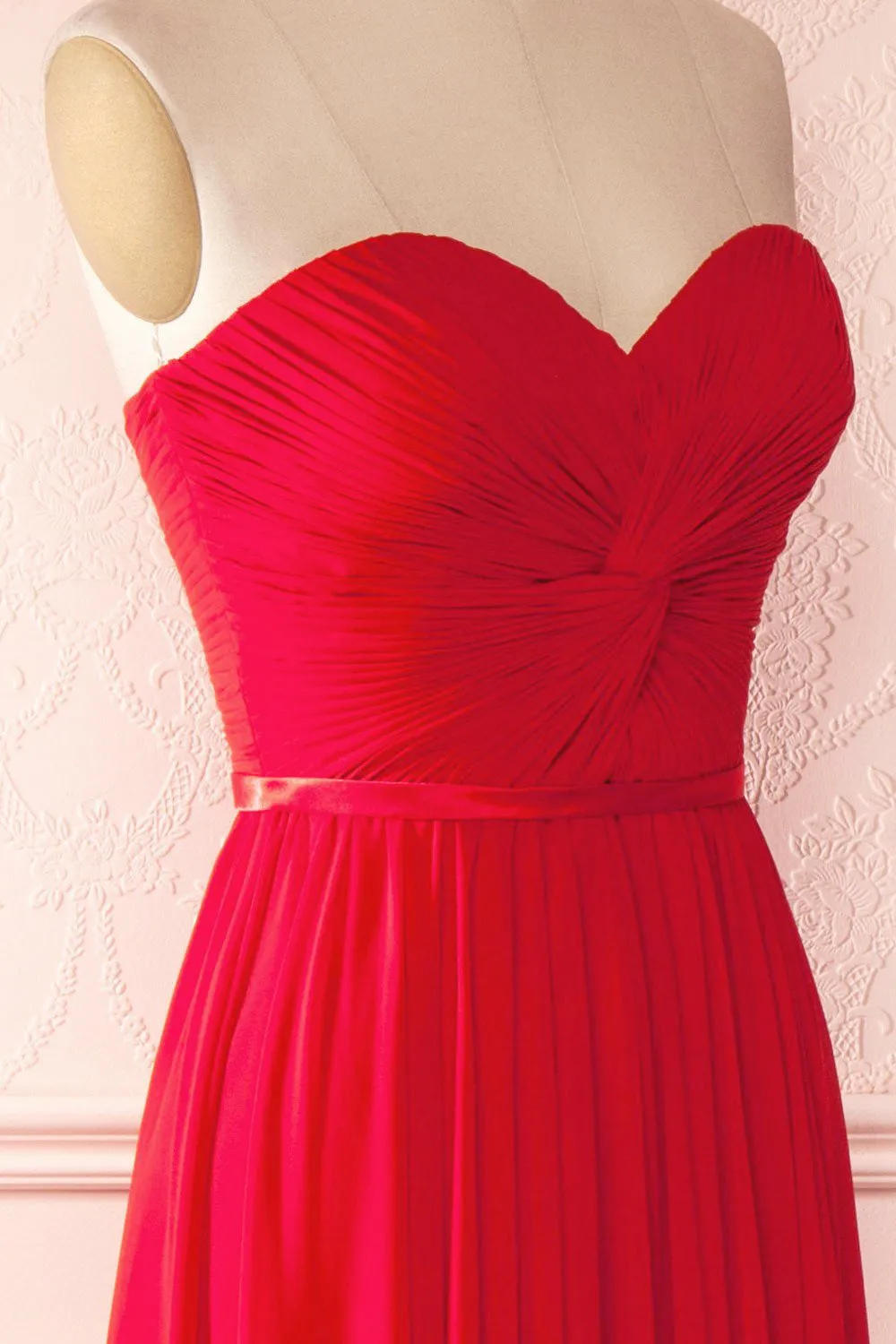 Myrcella Ardent | Red Bustier Gown sold by Boutique 1861 product image thumbnail 5