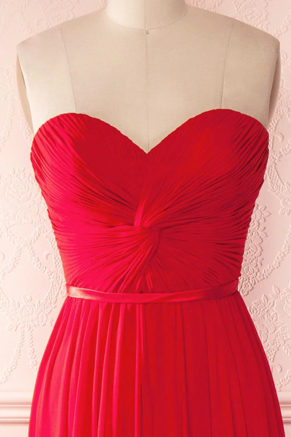 Myrcella Ardent | Red Bustier Gown sold by Boutique 1861 product image thumbnail 3