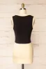 Brutus Black | Square Neck Cropped Cami sold by Boutique 1861