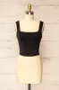 Brutus Black | Square Neck Cropped Cami sold by Boutique 1861