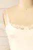 Bergen Ivory | Cropped Corset w/ Lace Trim sold by Boutique 1861