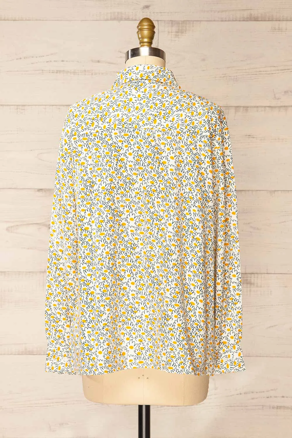 Rudyard | Daisies Printed Button-Up Shirt sold by Boutique 1861 product image thumbnail 5