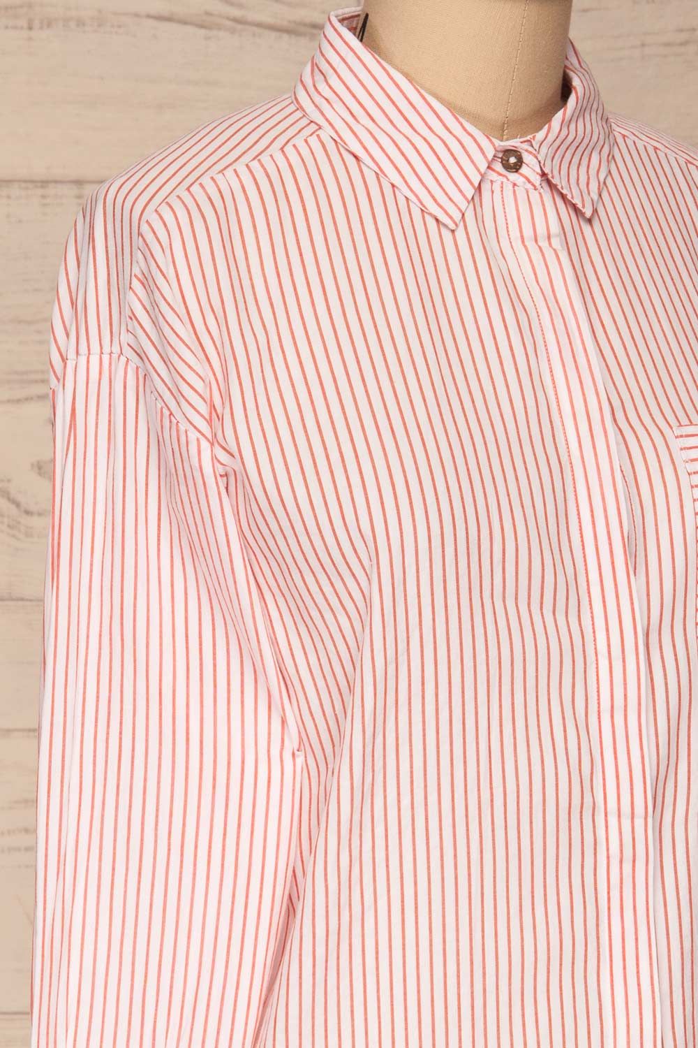 Kouvola Rouge | Red Striped Shirt sold by Boutique 1861 product image thumbnail 5