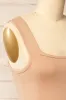 Brutus Beige | Square Neck Cropped Cami sold by Boutique 1861