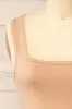 Brutus Beige | Square Neck Cropped Cami sold by Boutique 1861