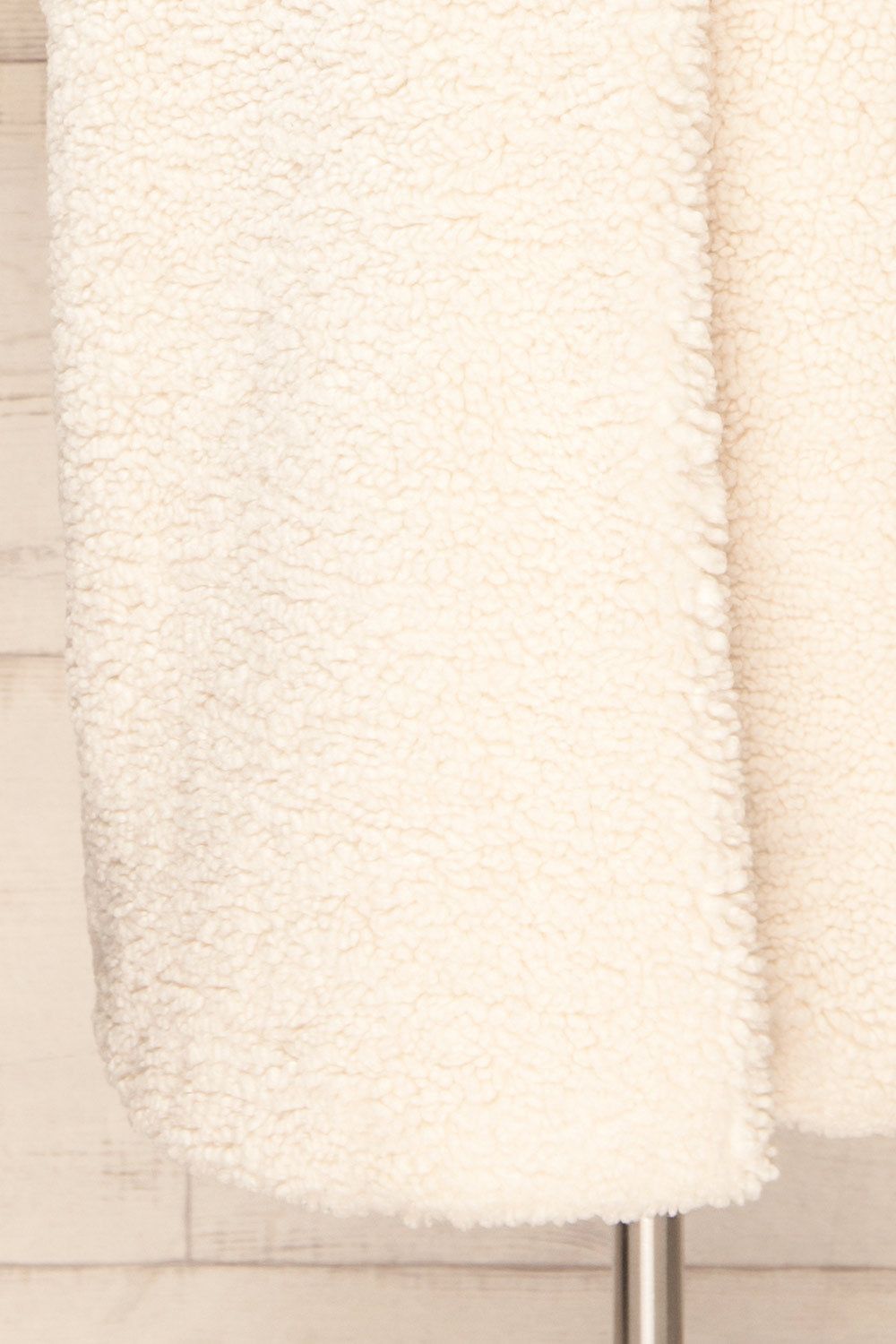 Zaria | Long Ivory Sherpa Coat sold by Boutique 1861 product image thumbnail 11