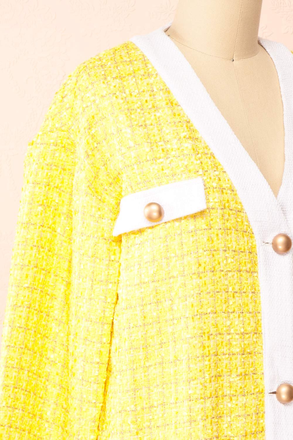 Lisane | Shimmery Tweed Cardigan sold by Boutique 1861 product image thumbnail 6