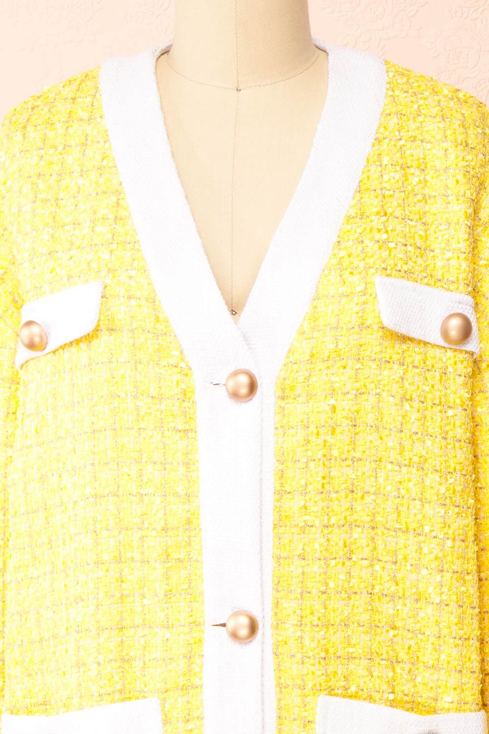 Lisane | Shimmery Tweed Cardigan sold by Boutique 1861 product image thumbnail 4