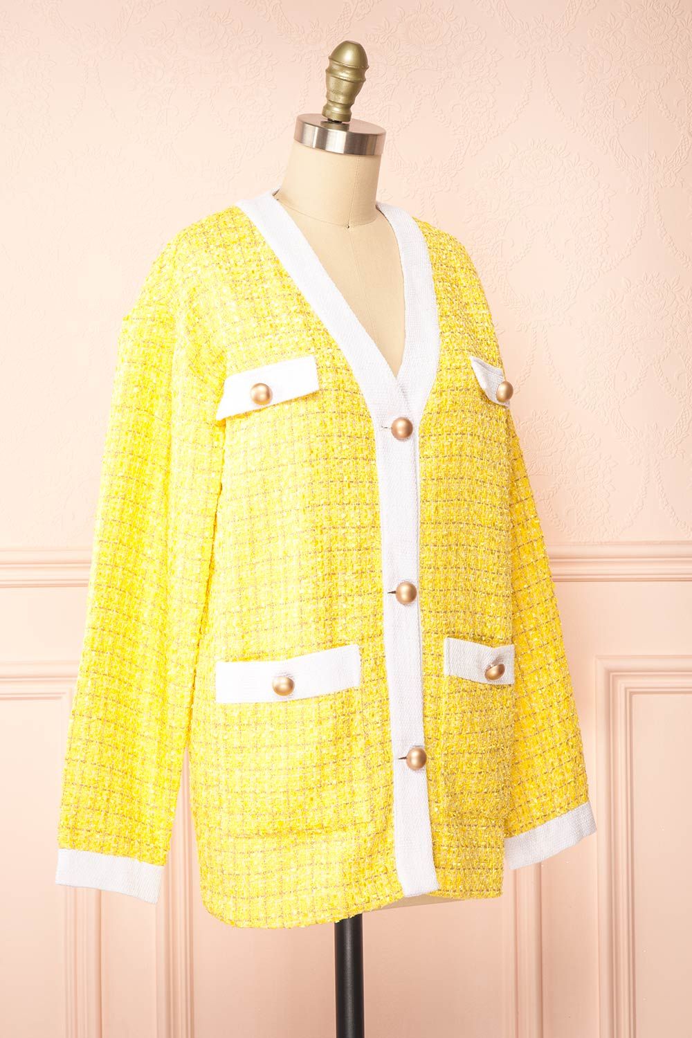 Lisane | Shimmery Tweed Cardigan sold by Boutique 1861 product image thumbnail 5