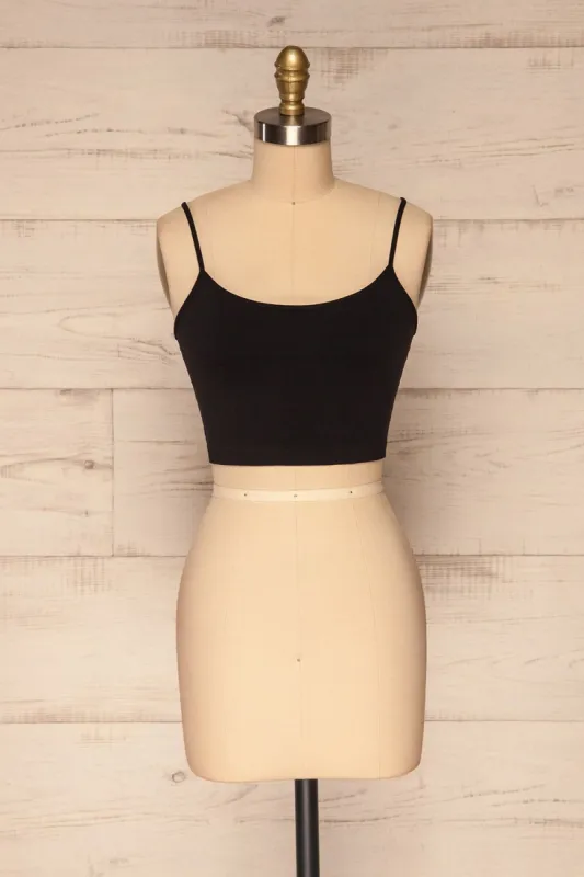 Cento Black | Bralette Crop Top sold by Boutique 1861