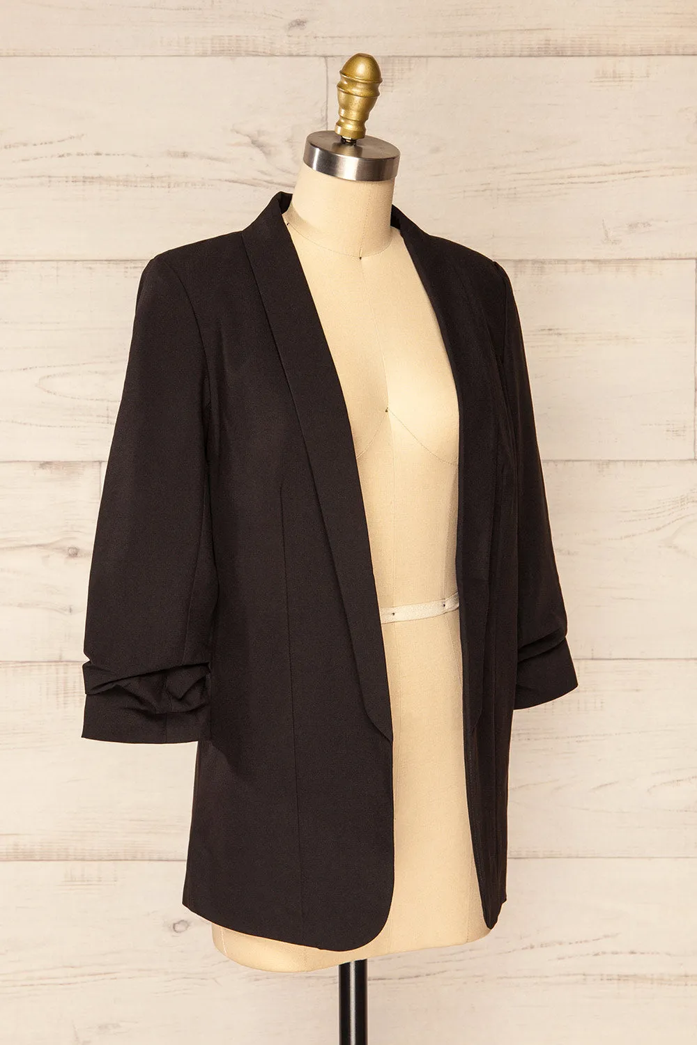 Linares Black | Long Classic Blazer sold by Boutique 1861 product image thumbnail 3
