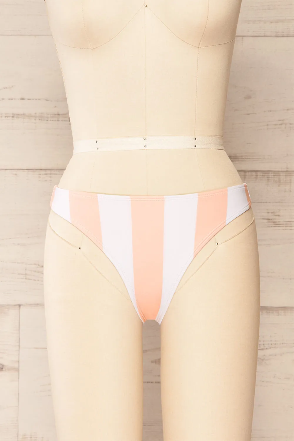 Carora Stripes Pink | Bikini Bottom sold by Boutique 1861 product image thumbnail 3