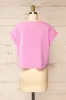 Cheddington Pink | Cropped T-Shirt sold by Boutique 1861