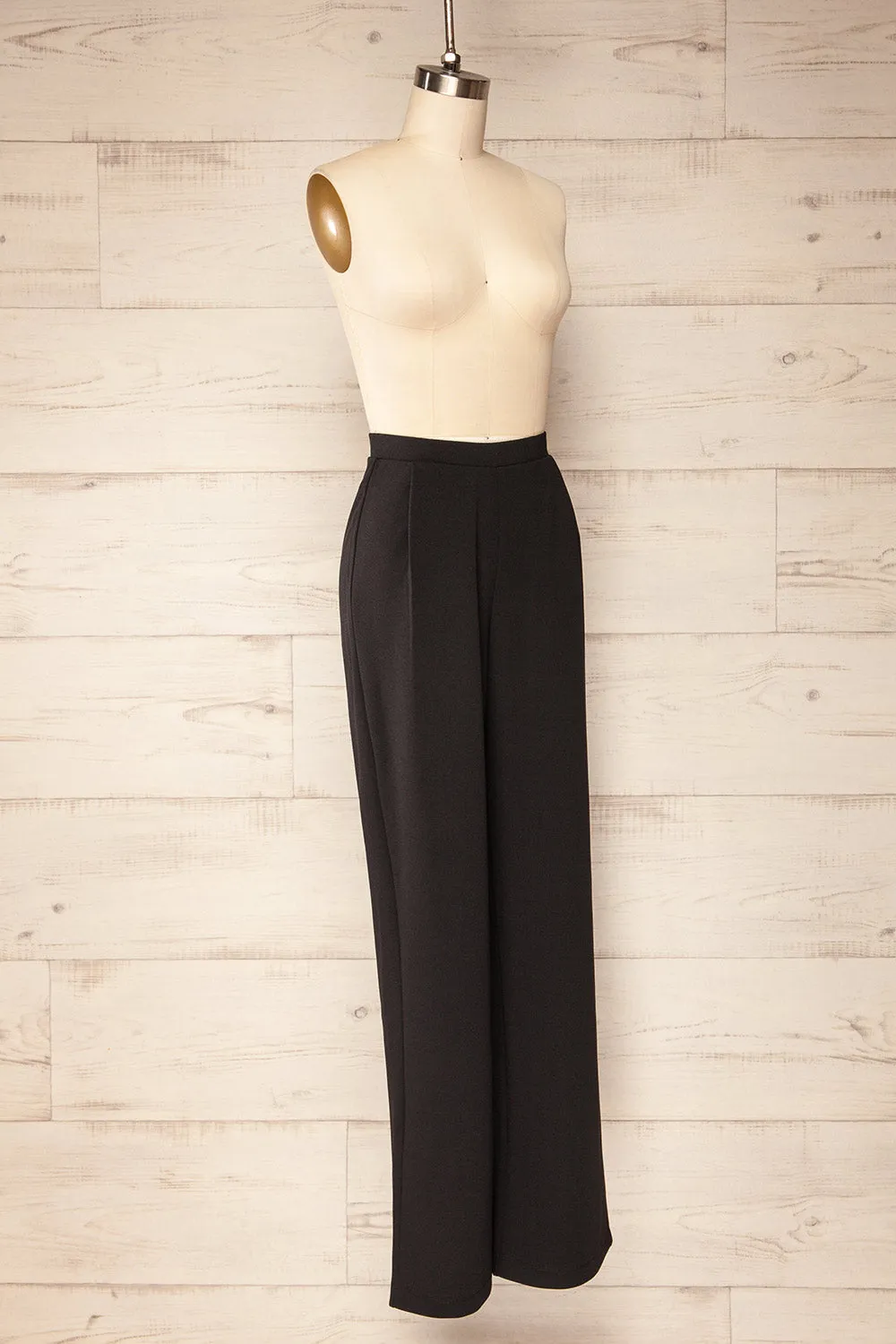 Segovie | Black Wide Leg Pants sold by Boutique 1861 product image thumbnail 3
