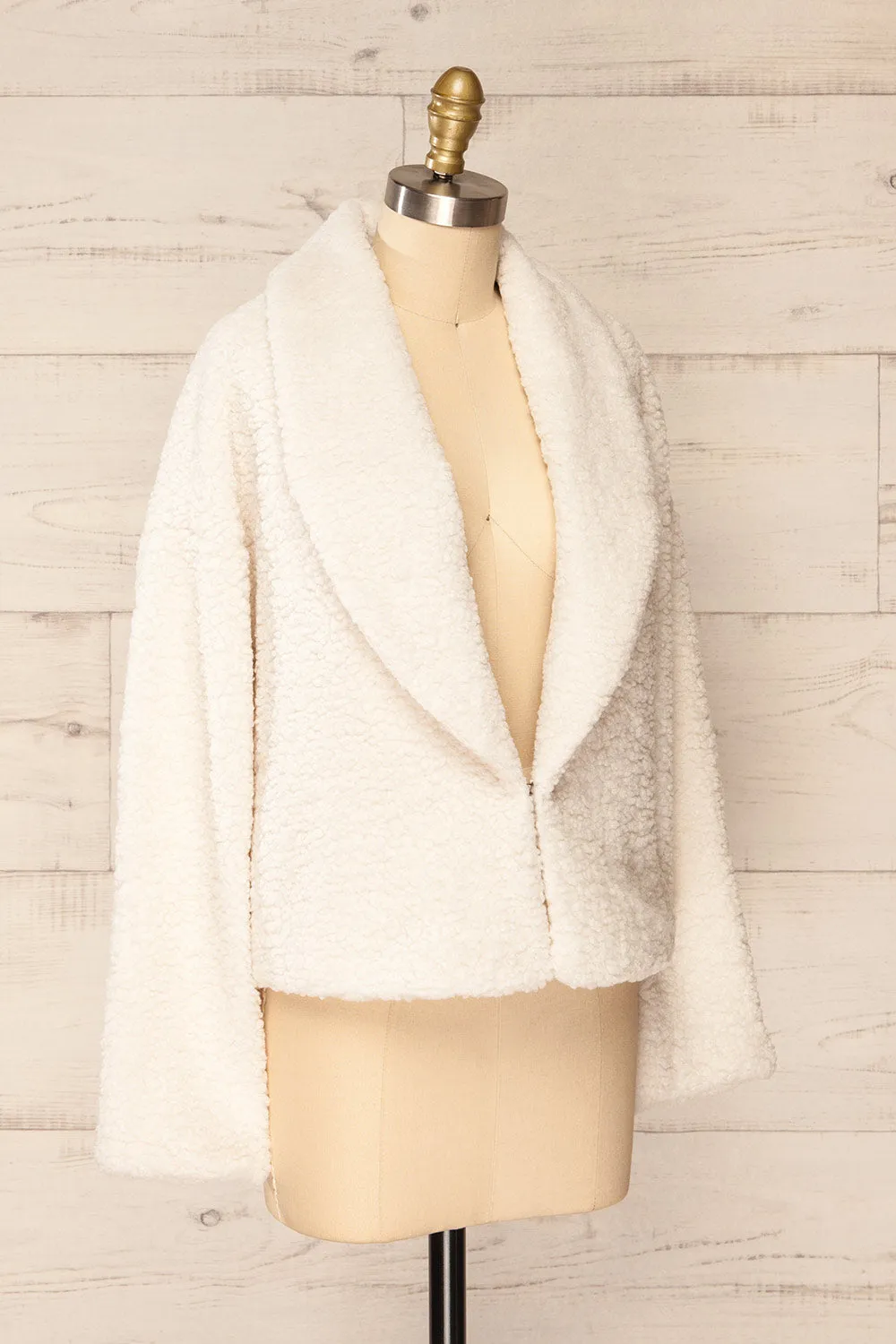 Roquetas Ivory | Fleece Jacket sold by Boutique 1861 product image thumbnail 4
