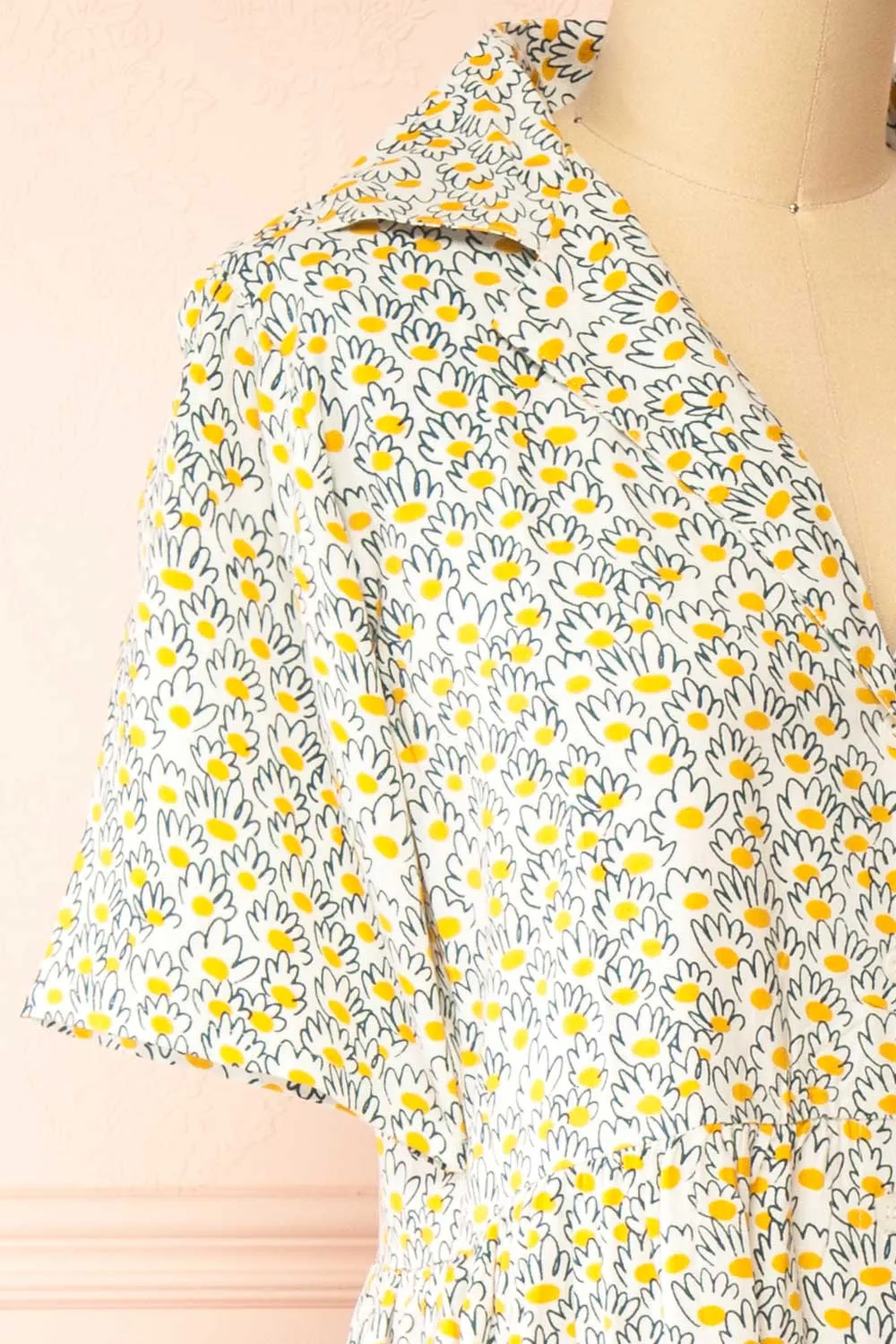 Palotta | Long Daisy Print Button-Up Dress sold by Boutique 1861 product image thumbnail 4