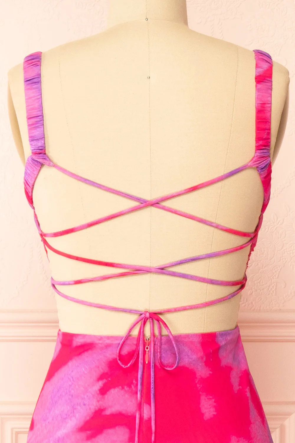 Ahuria | Long Tie-Dye Fitted Dress sold by Boutique 1861 product image thumbnail 2