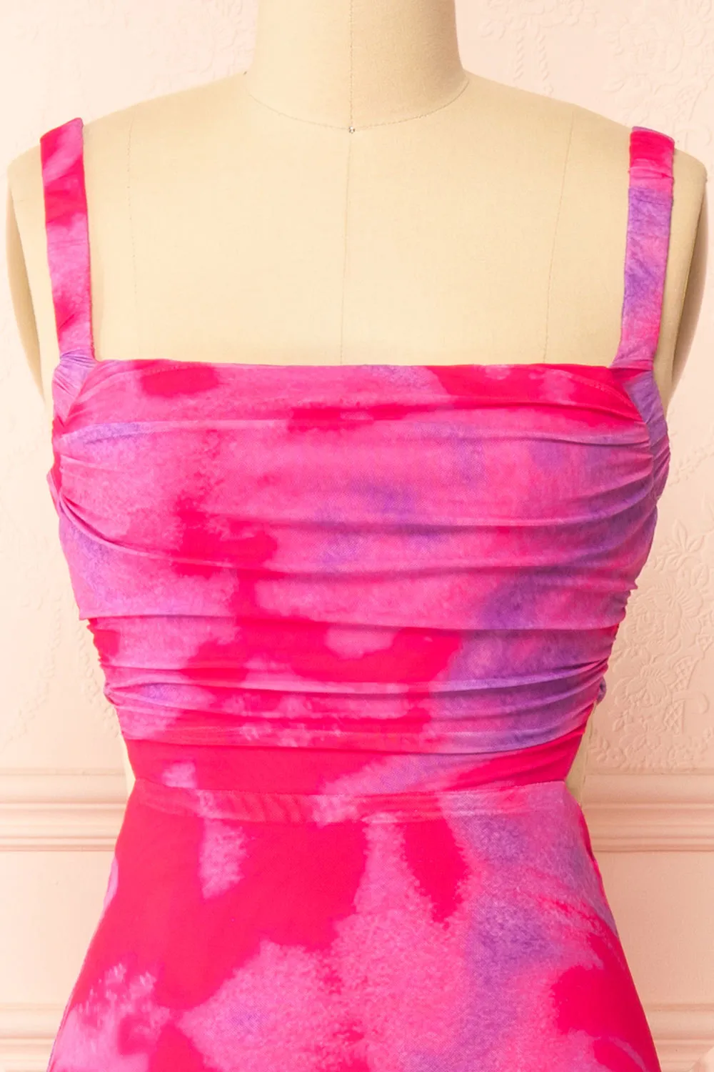Ahuria | Long Tie-Dye Fitted Dress sold by Boutique 1861 product image thumbnail 4