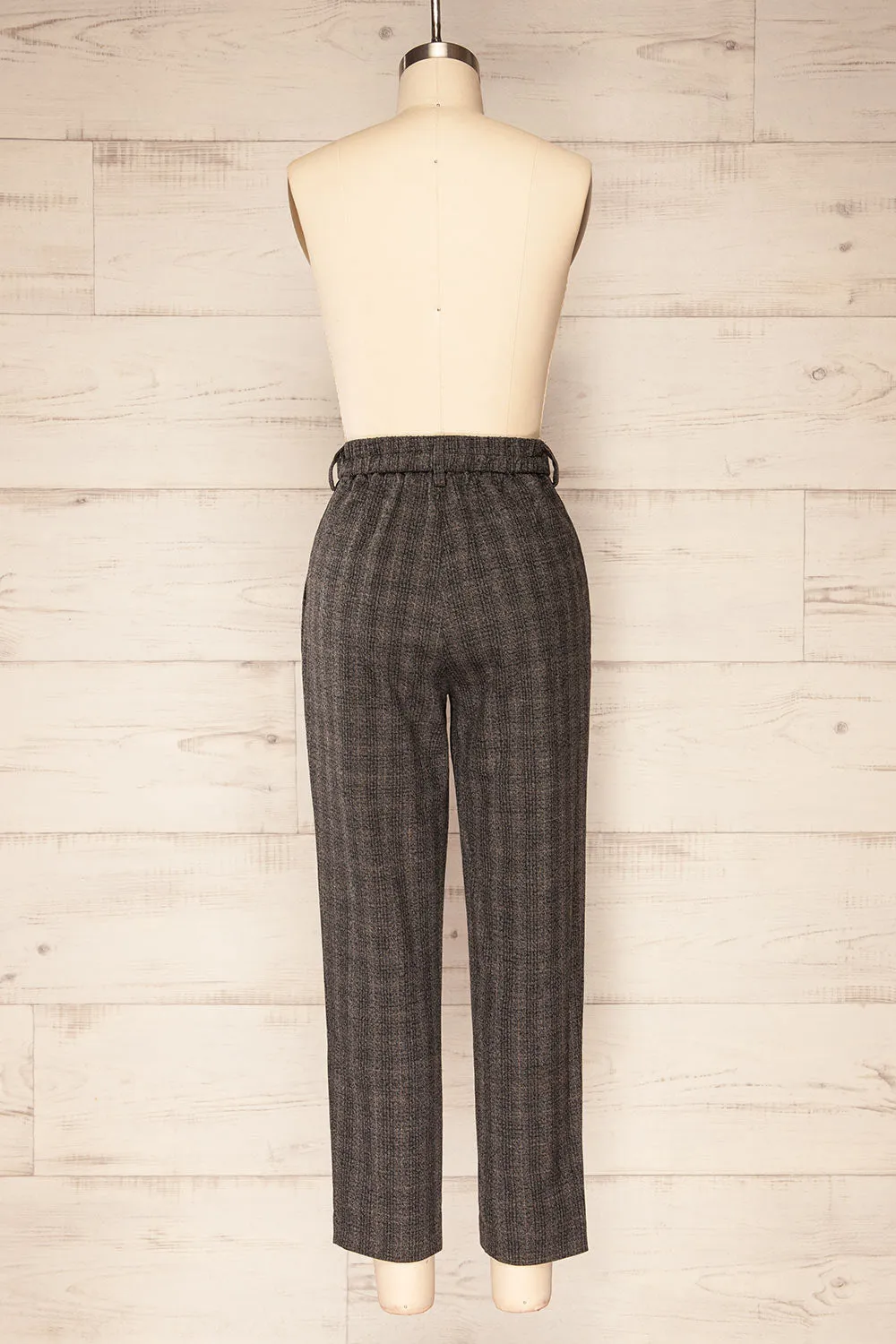 Liandrino | High-Waisted Plaid Pants sold by Boutique 1861 product image thumbnail 5