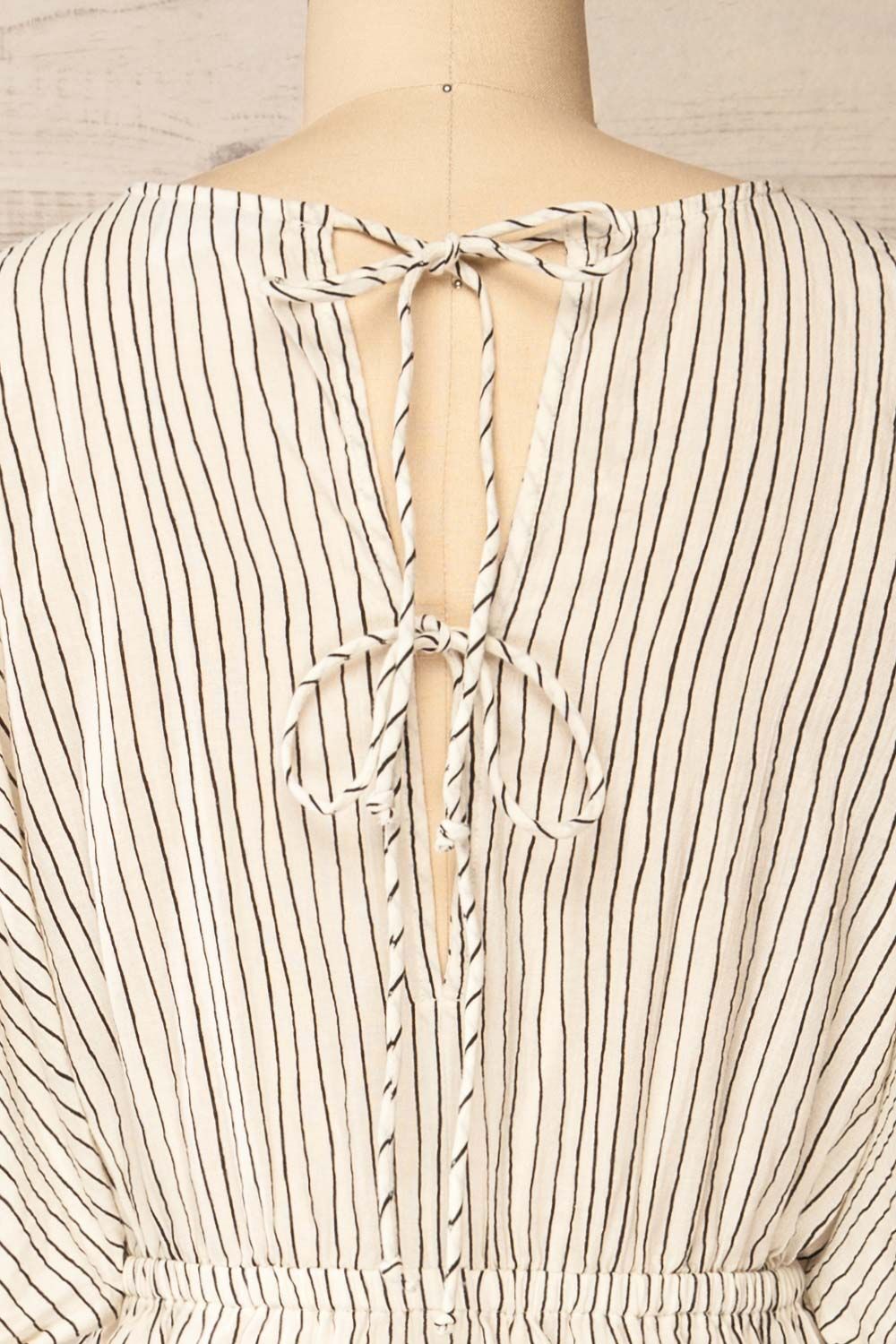 Deauville | Stripped Midi Dress w/ Elastic Waist sold by Boutique 1861 product image thumbnail 3