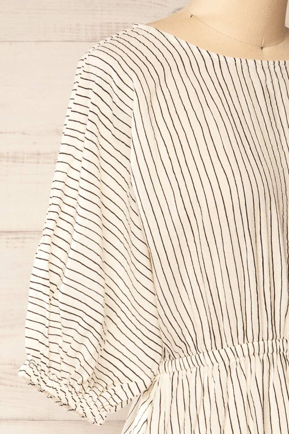 Deauville | Stripped Midi Dress w/ Elastic Waist sold by Boutique 1861 product image thumbnail 5