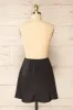 Tourcoing | Short Black Skirt w/ Elastic Waist sold by Boutique 1861