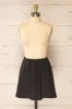 Tourcoing | Short Black Skirt w/ Elastic Waist sold by Boutique 1861