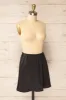 Tourcoing | Short Black Skirt w/ Elastic Waist sold by Boutique 1861
