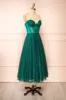 Euphea Green | Glitter Strapless Corset Dress sold by Boutique 1861