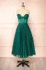 Euphea Green | Glitter Strapless Corset Dress sold by Boutique 1861