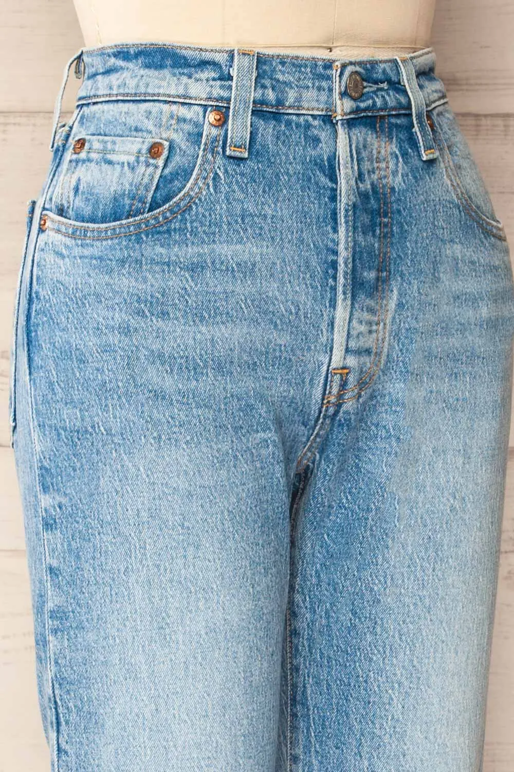 Quimper | High Rise Straight Leg Jeans sold by Boutique 1861 product image thumbnail 4