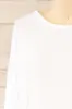 Vincennes White | Round Collar 3/4 Sleeve Top sold by Boutique 1861