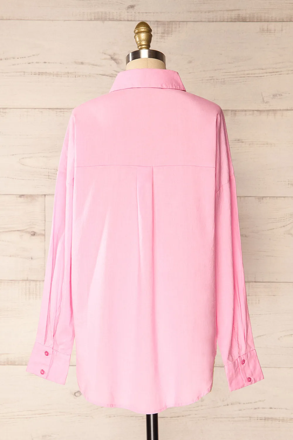 Dodoma Pink | Oversized Button-Up Shirt sold by Boutique 1861 product image thumbnail 5